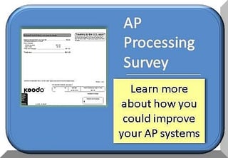 Take this short survey to see if AP processing automation could assist you