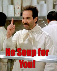No Soup For You Neopost Article