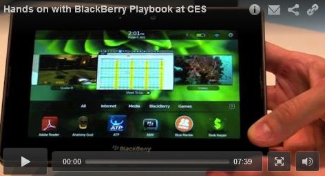 Blackberry Playbook Video Review