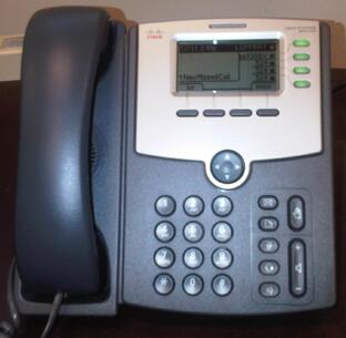 Cisco Voip Phone on Desk