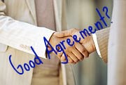 handshake agreement?