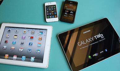 Smartphones, tablets, BYOD
