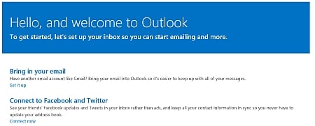 Microsoft Outlook dot com as a New Gmail Competitor