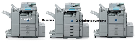 You Pay For Two Copiers When Upgrade Not Paid by Copier Vendor