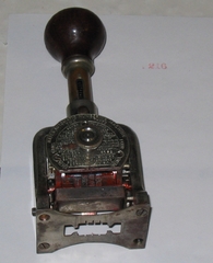Bates Numbering Machine 1906