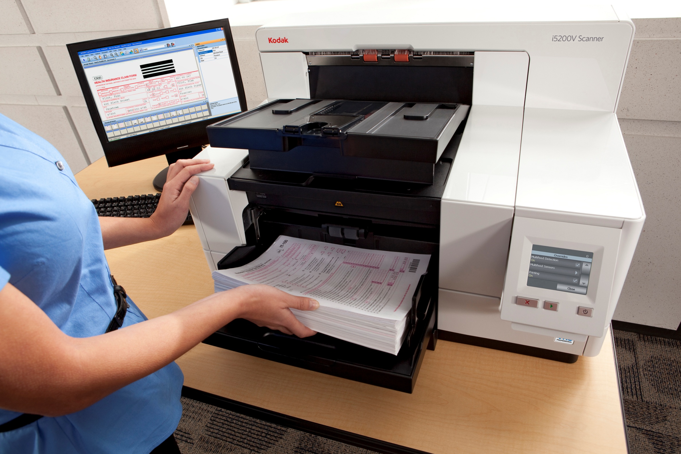 Kodak Production Scanning offered by Leppert Business Systems. Convert paper to digital easily