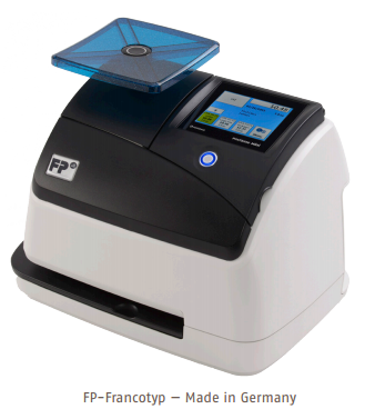 Small convenient and low cost postage meter