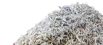 We'll turn your paper into a pile of shredded paper like this with our Secure and Confidential Document Shredding service in Burlington ON Canada