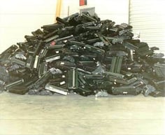 Toner and drums end up in landfill = not sustainable